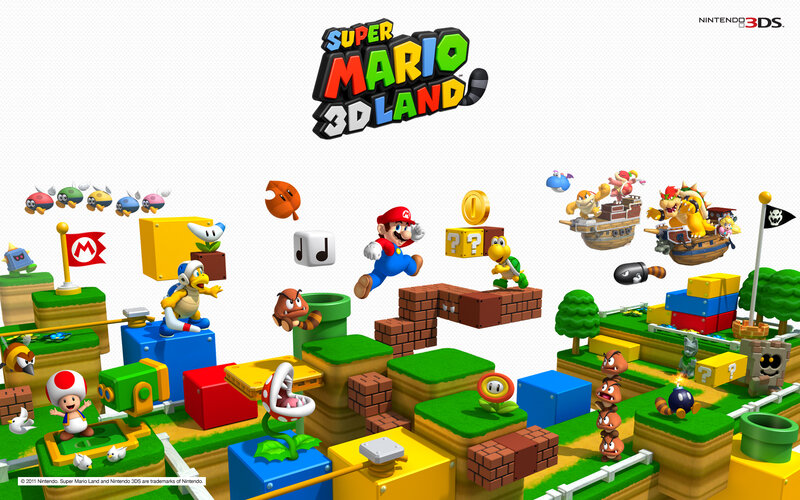 Mario in Game World