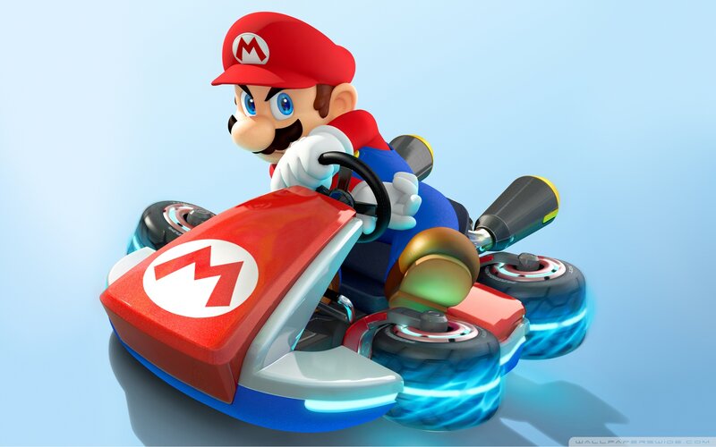Mario in Go-kart — Red