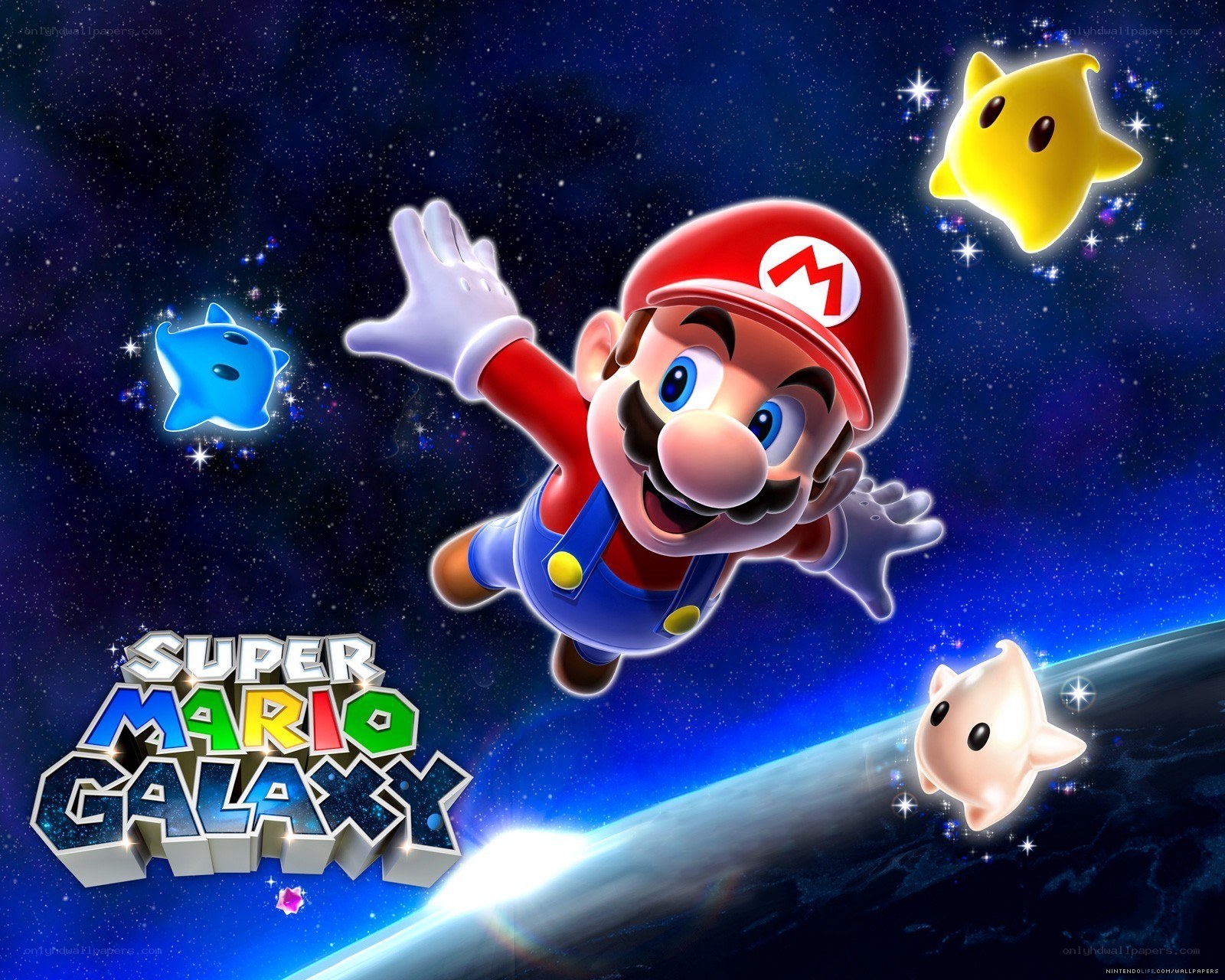 Mario in space adventure