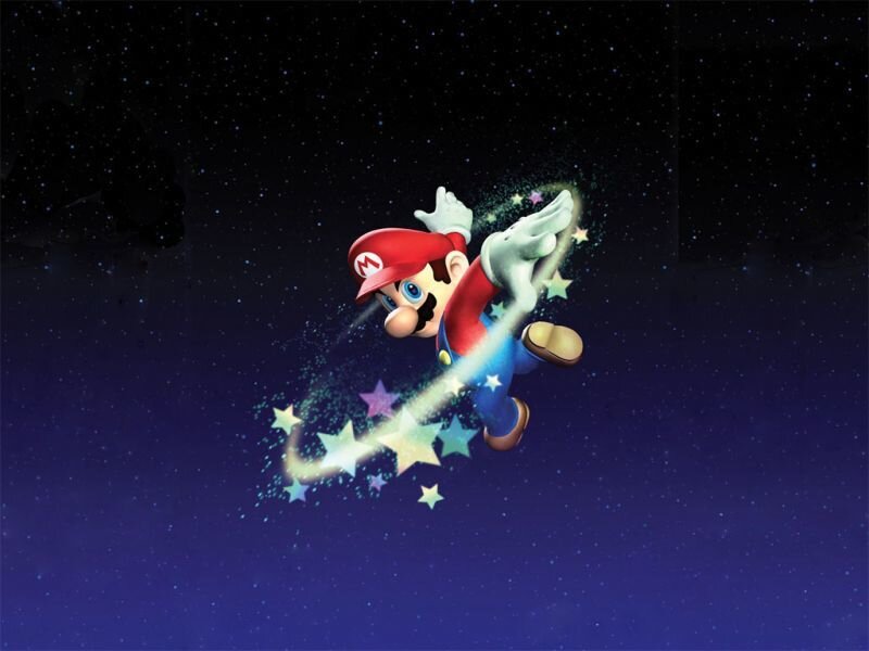 Mario in Space — Blue, Fantastical