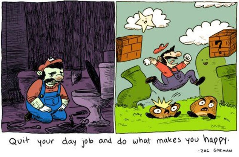 Mario in Two Scenes