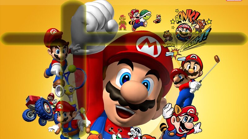 Mario in various activities