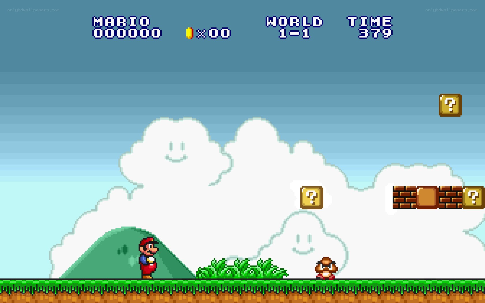 Mario in World 1-1