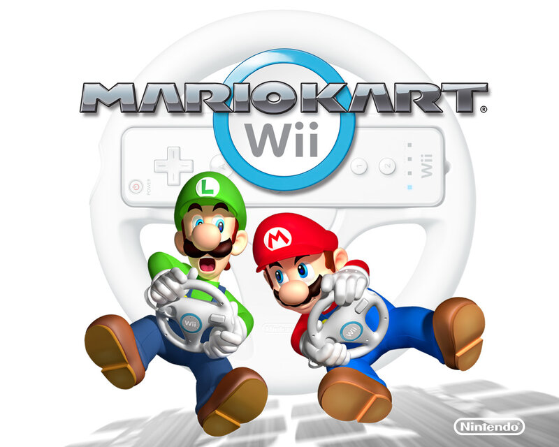 Mario Kart Wii promotional art