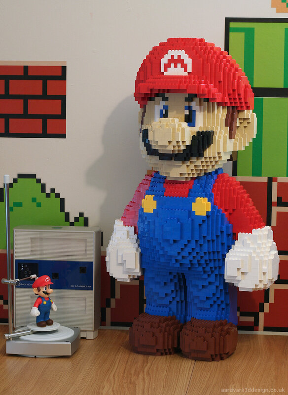 Mario Lego sculpture