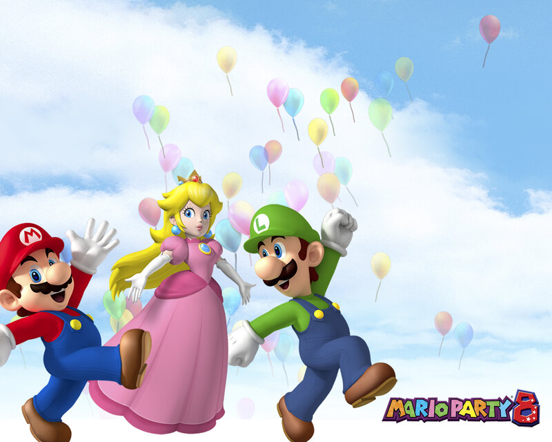 Mario Luigi and Peach