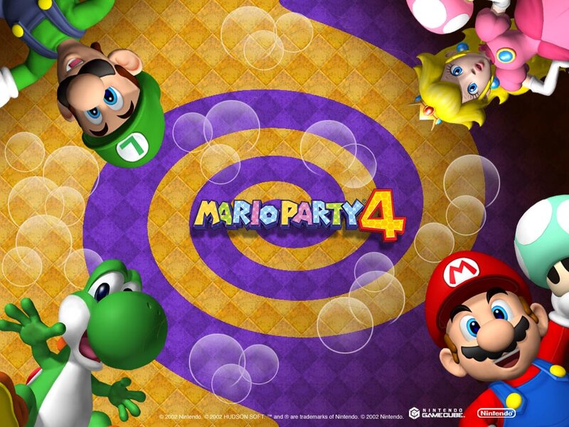 Mario Party 4 Characters — Purple