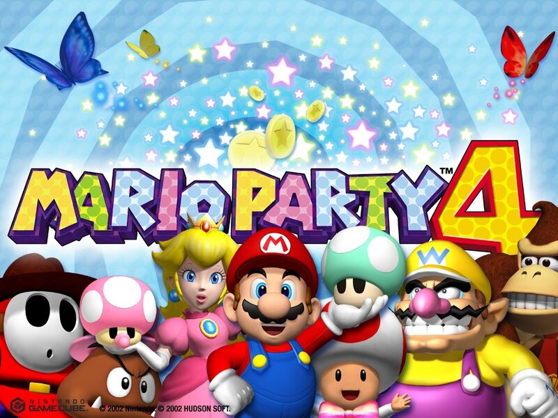 Mario Party 4 game cover