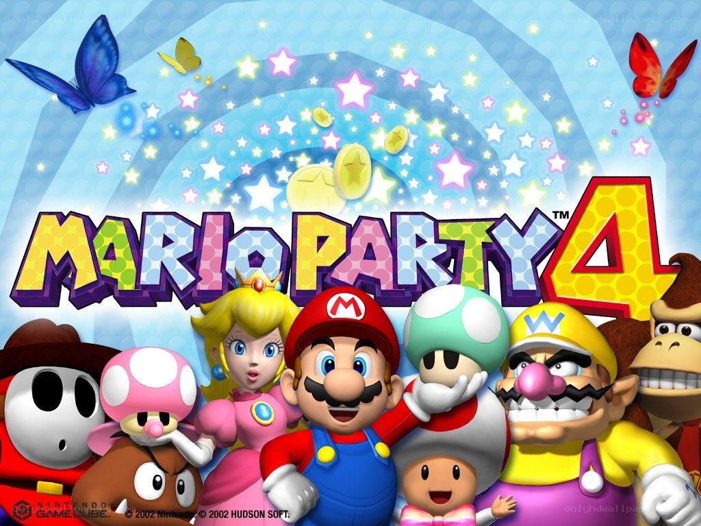 Mario Party 4 game cover