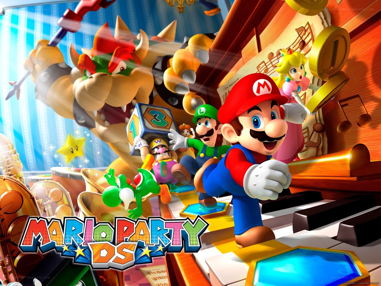 Mario Party DS artwork