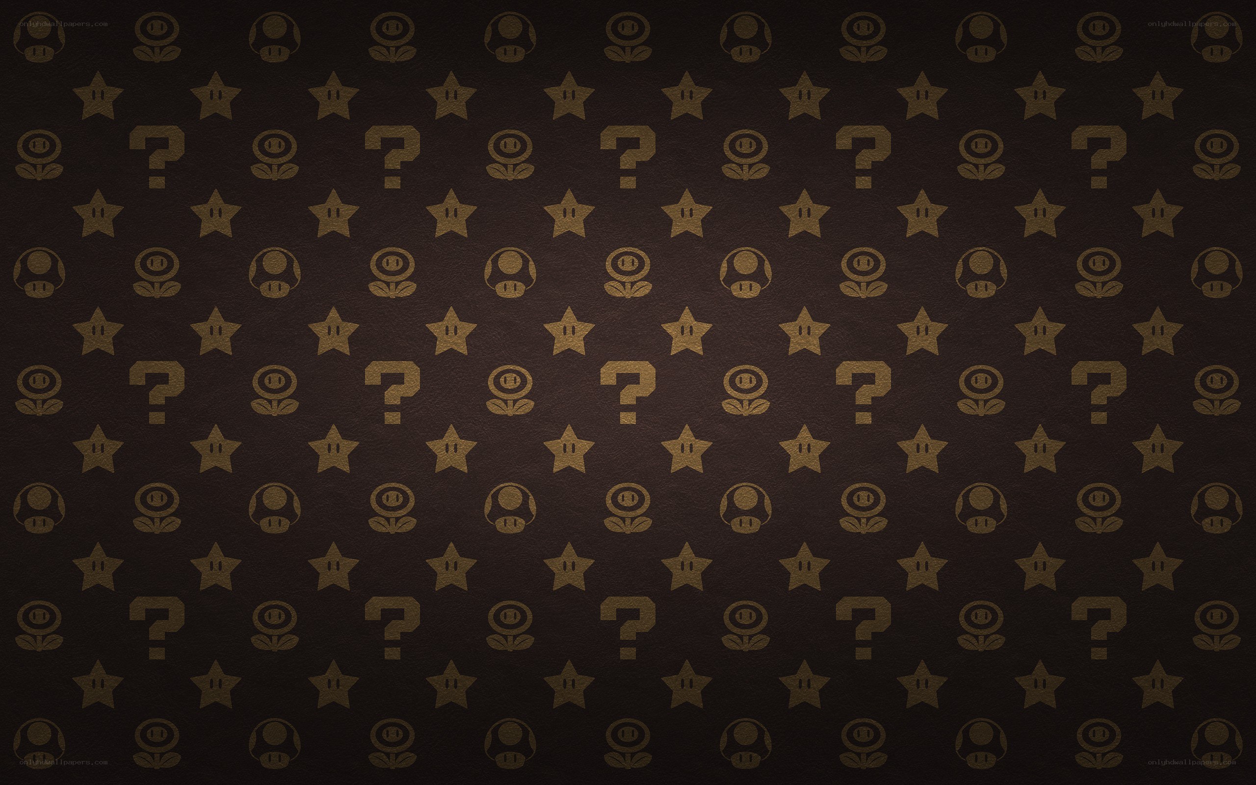 Mario pattern wallpaper