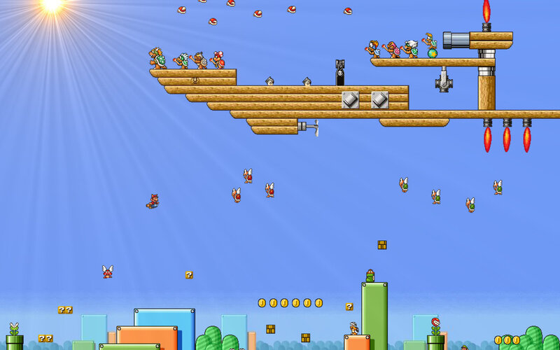 Mario platform level