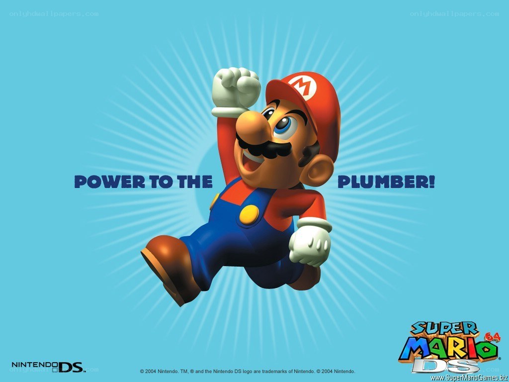 Mario power to the plumber