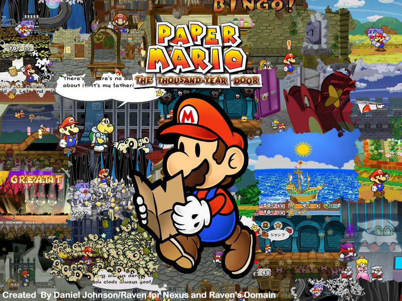 Mario Reading a Map