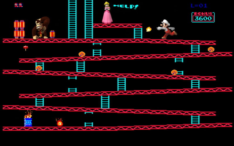 Mario Rescuing Princess