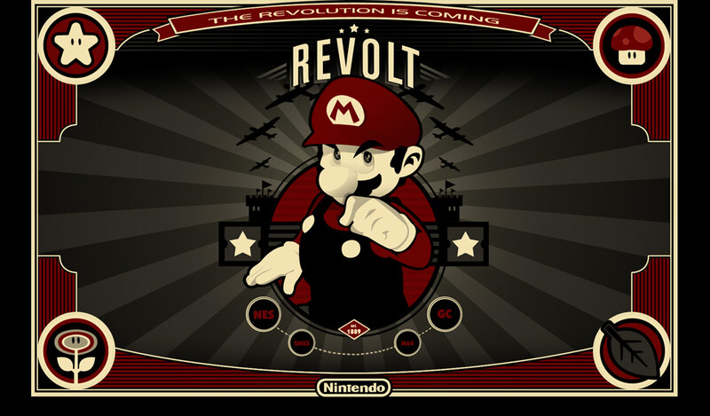 Mario Revolt promotional art