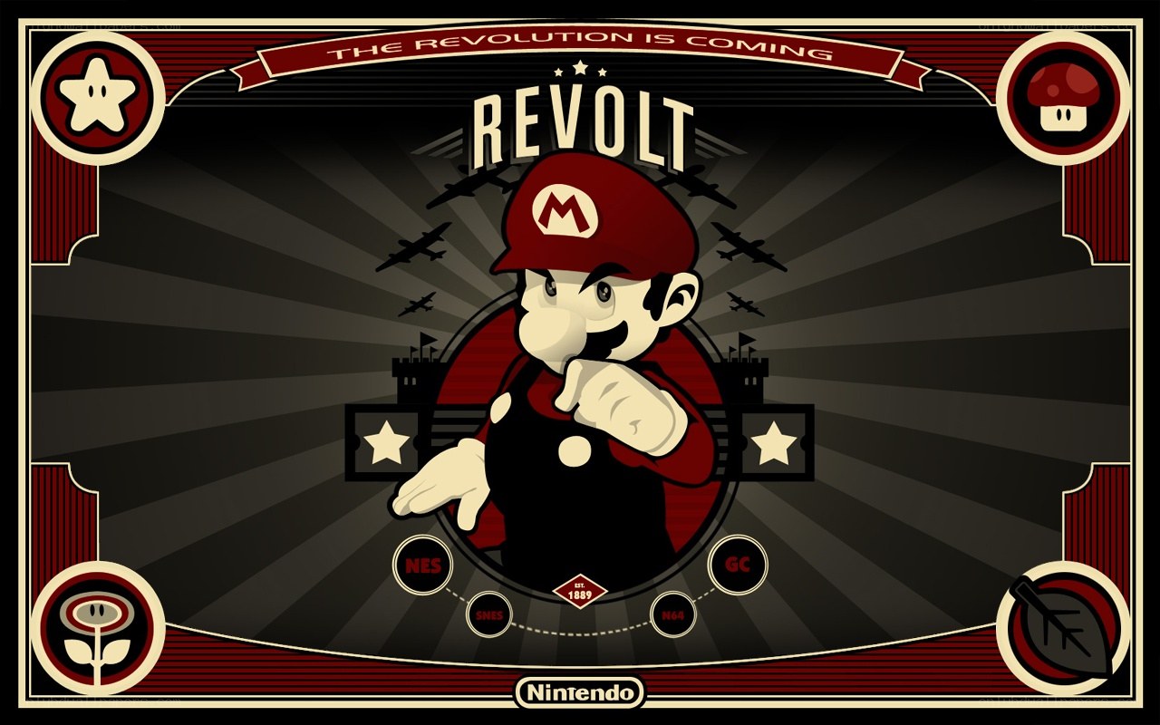 Mario Revolution Poster