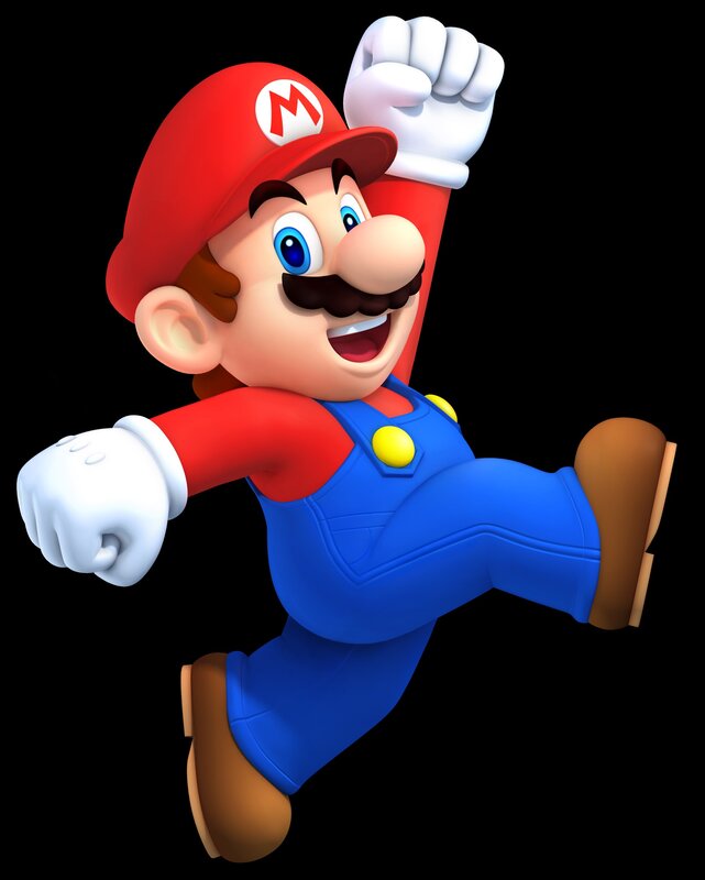 Mario Running — Red, Energetic