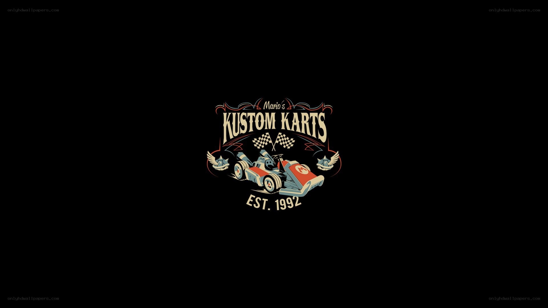 Mario's Kustom Karts logo