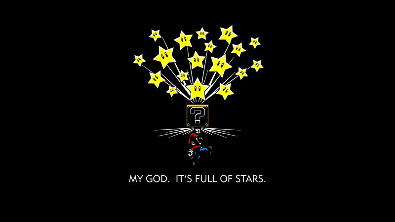 Mario's Star Explosion