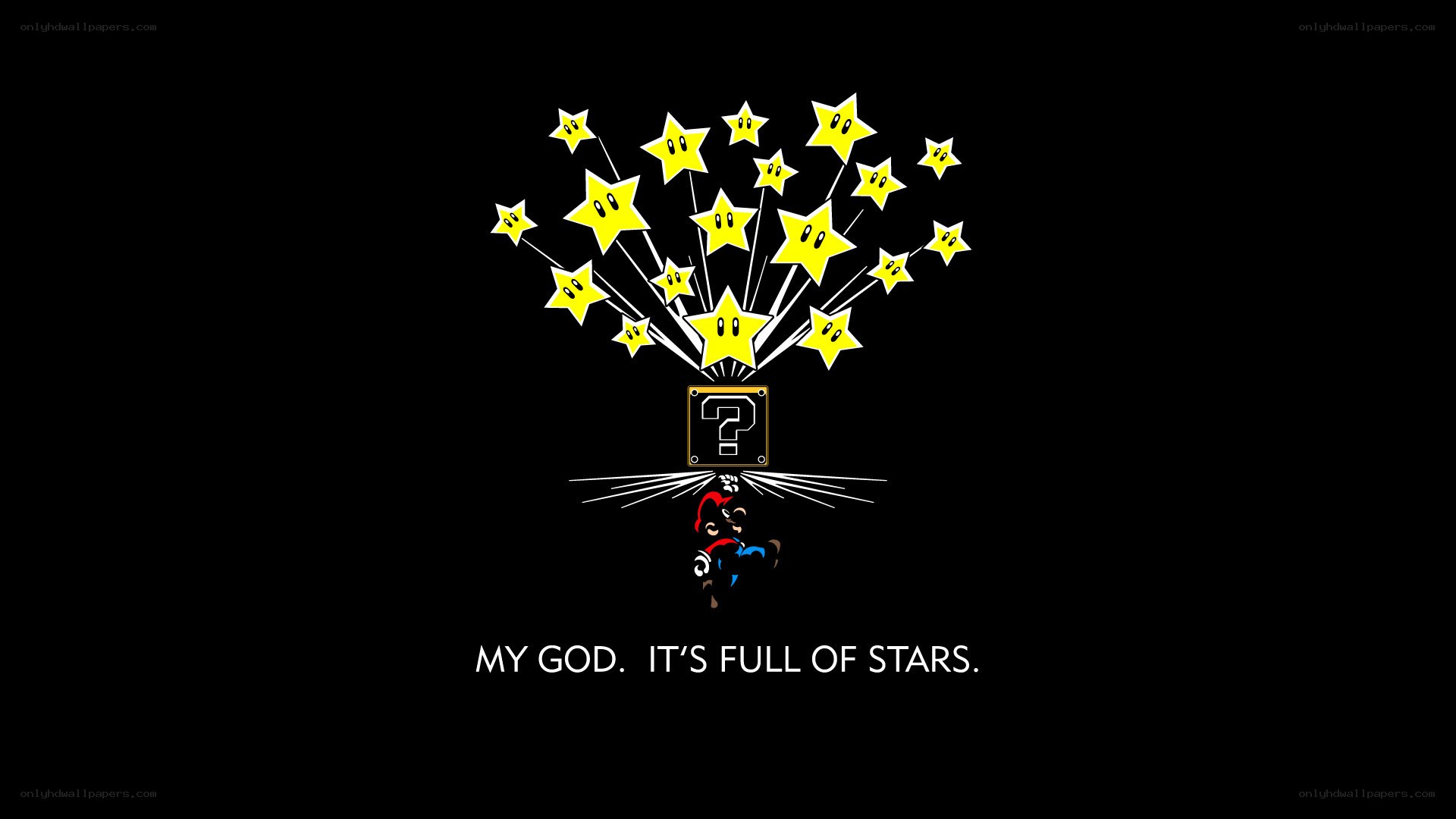 Mario's Star Explosion