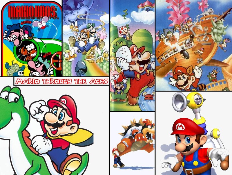 Mario through the ages