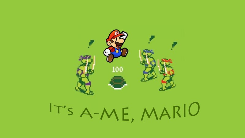 Mario vs. Teenage Mutant Ninja Turtles