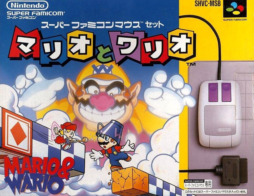 Mario & Wario game cover