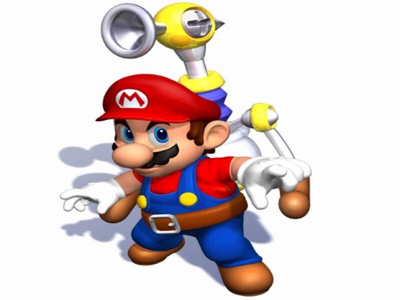 Mario with Propeller Suit