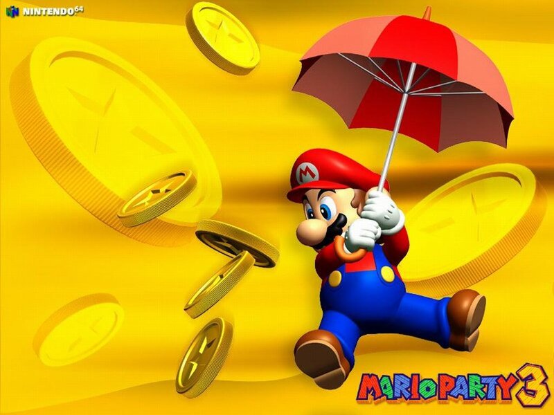 Mario with Umbrella