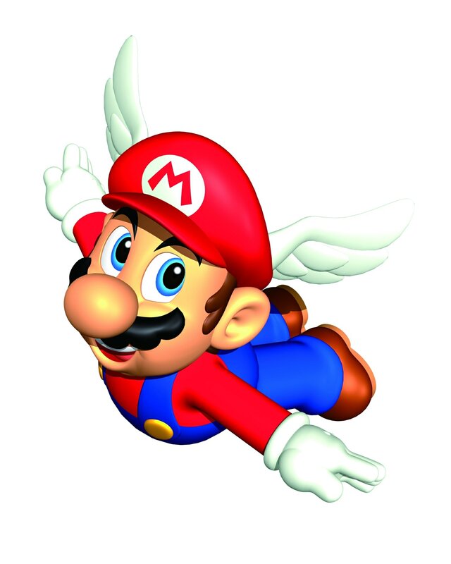 Mario with Wings — Red