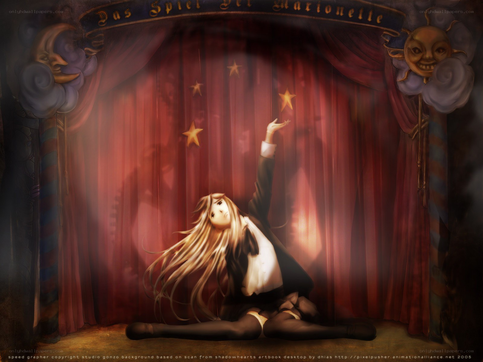 Marionette on stage