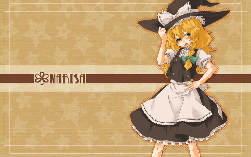 Marisa in a witch outfit