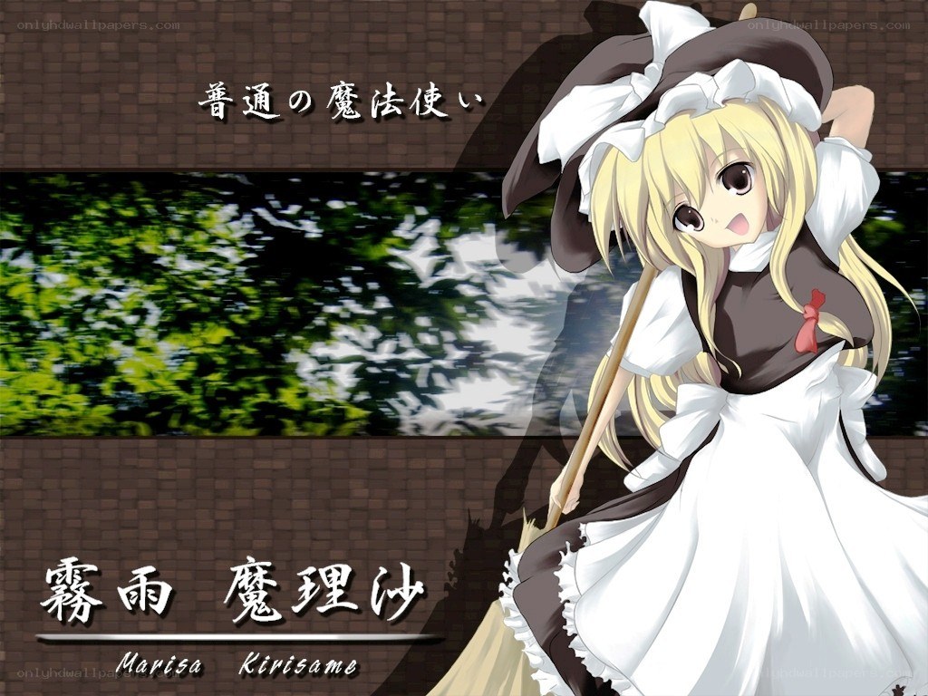 Marisa Kirisame character art