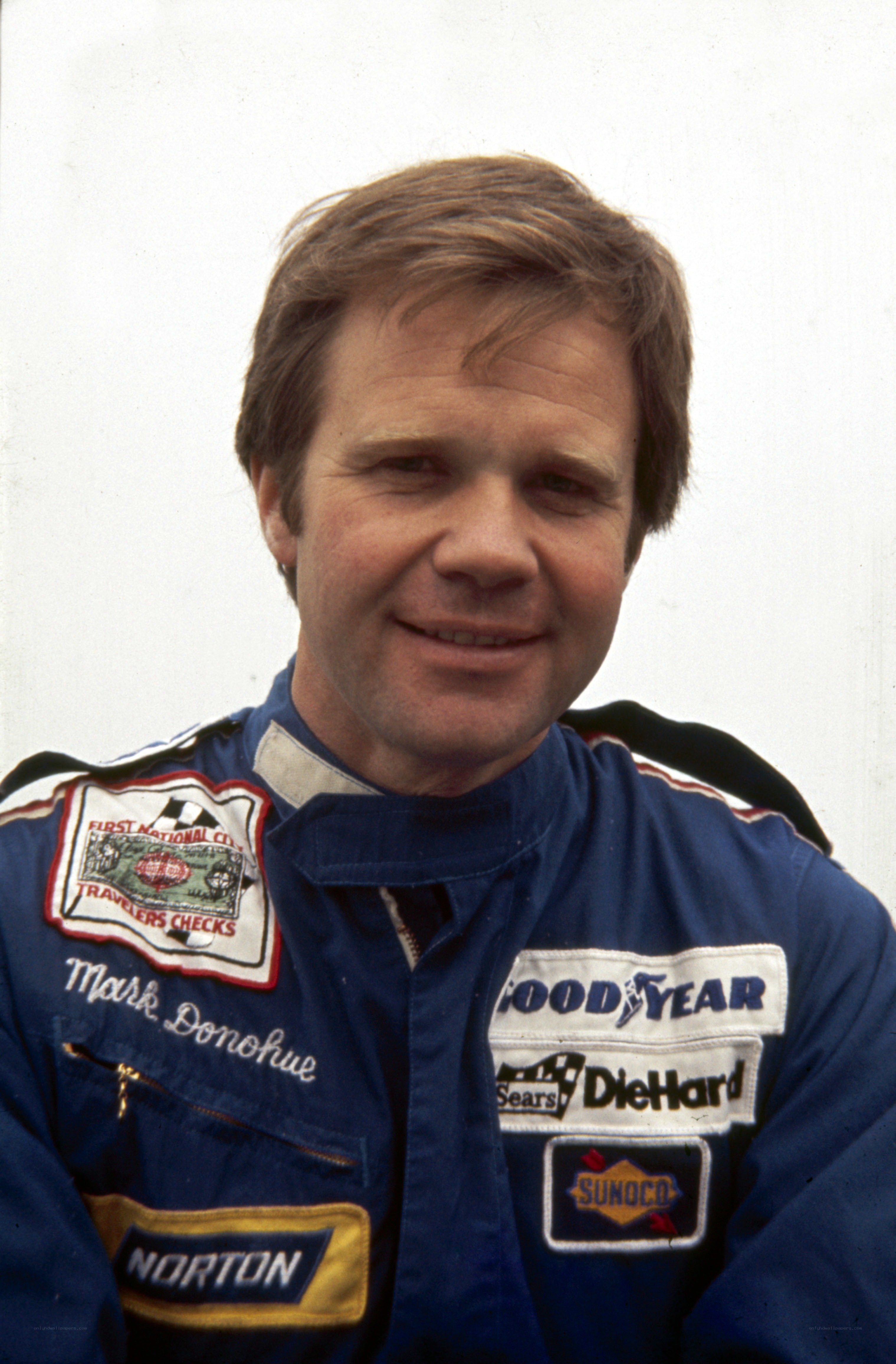 Mark Donohue in racing suit