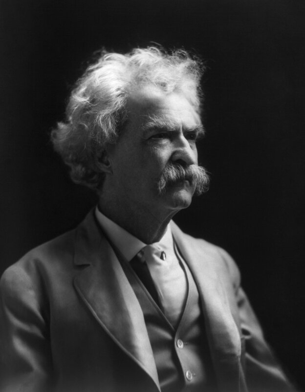 Mark Twain portrait