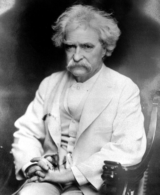 Mark Twain portrait