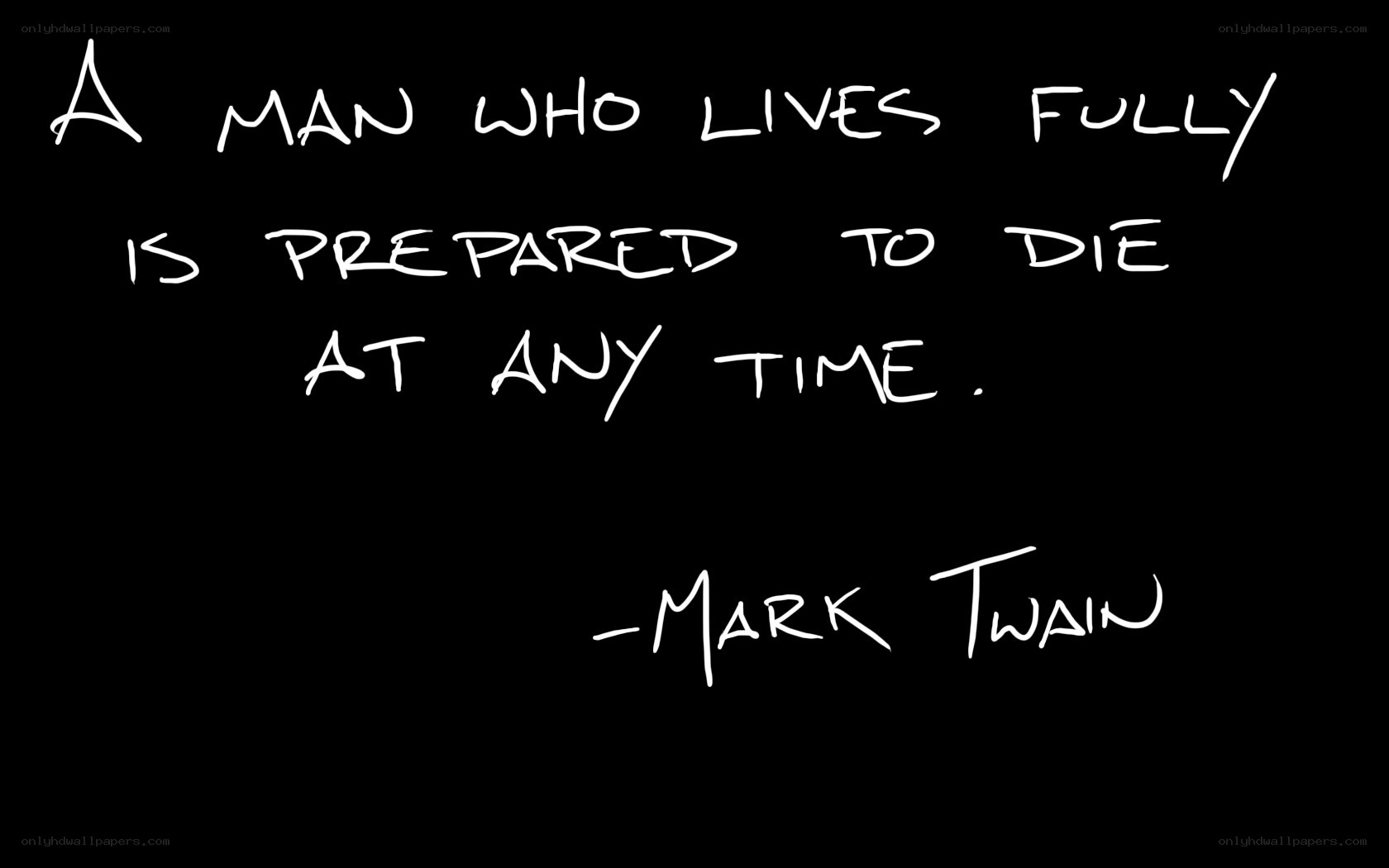 Mark Twain quote