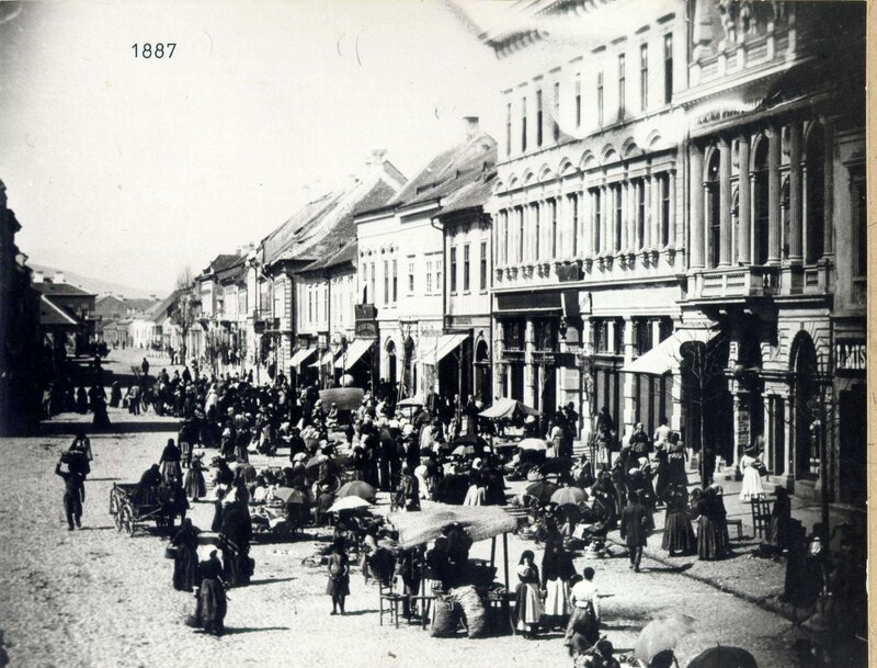 Market day in 1887