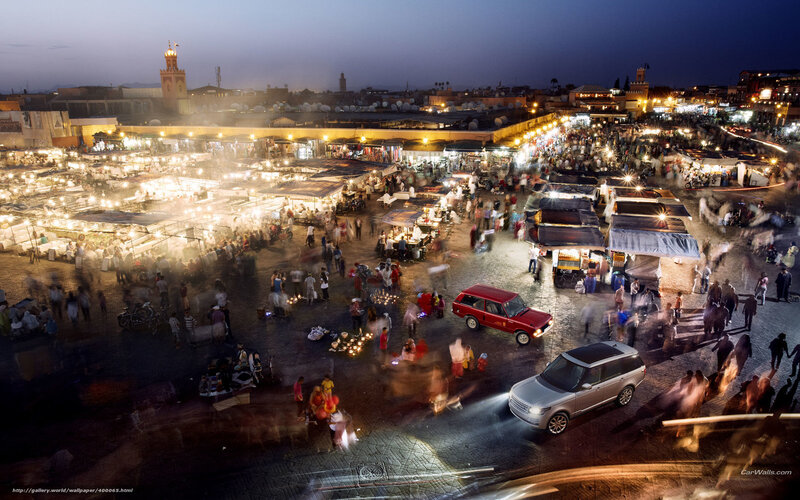 Market Square at Dusk