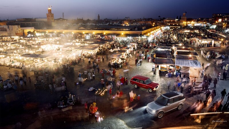 Market Square at Night