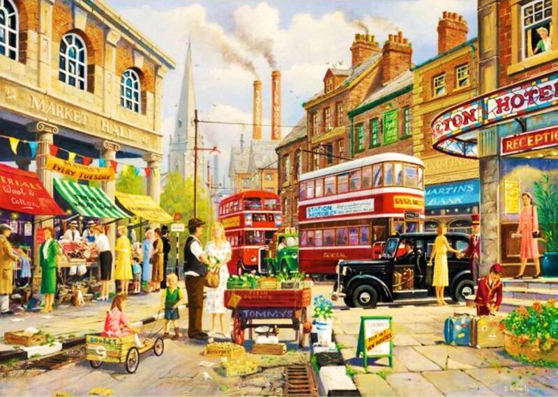Market Street Scene