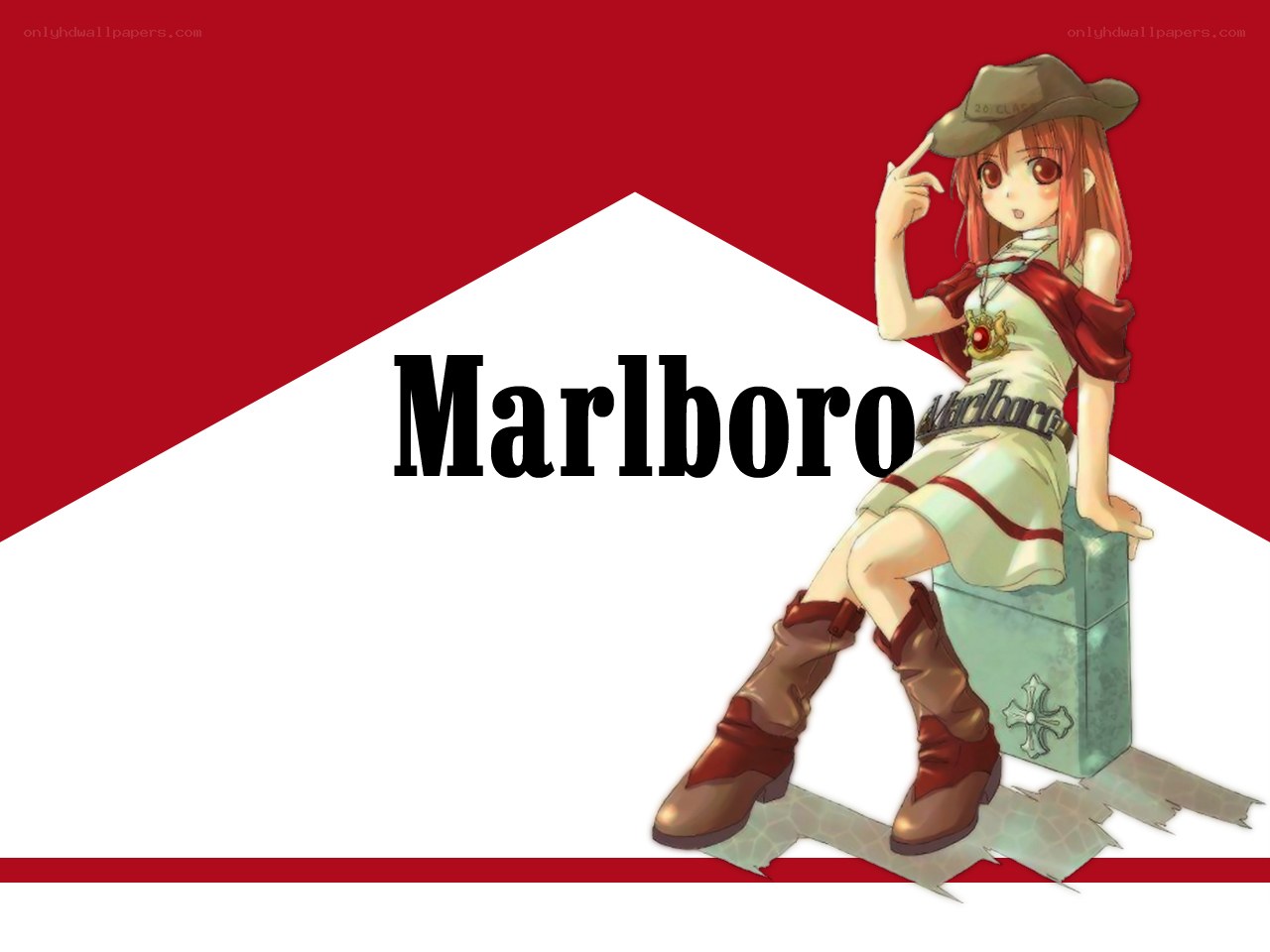 Marlboro anime character