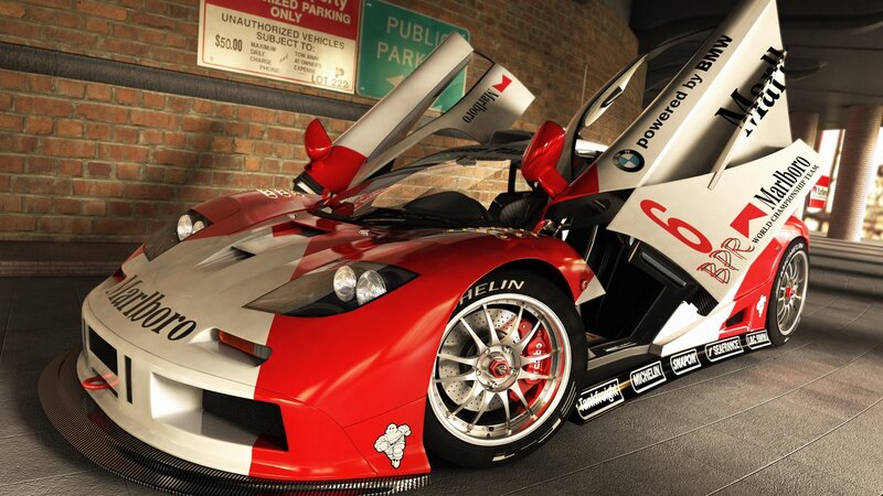 Marlboro BMW race car