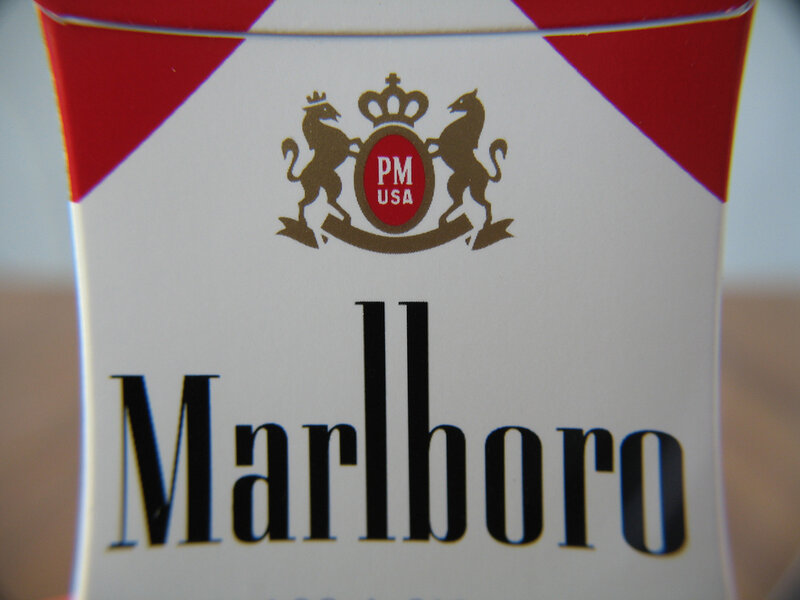 Marlboro cigarette pack
