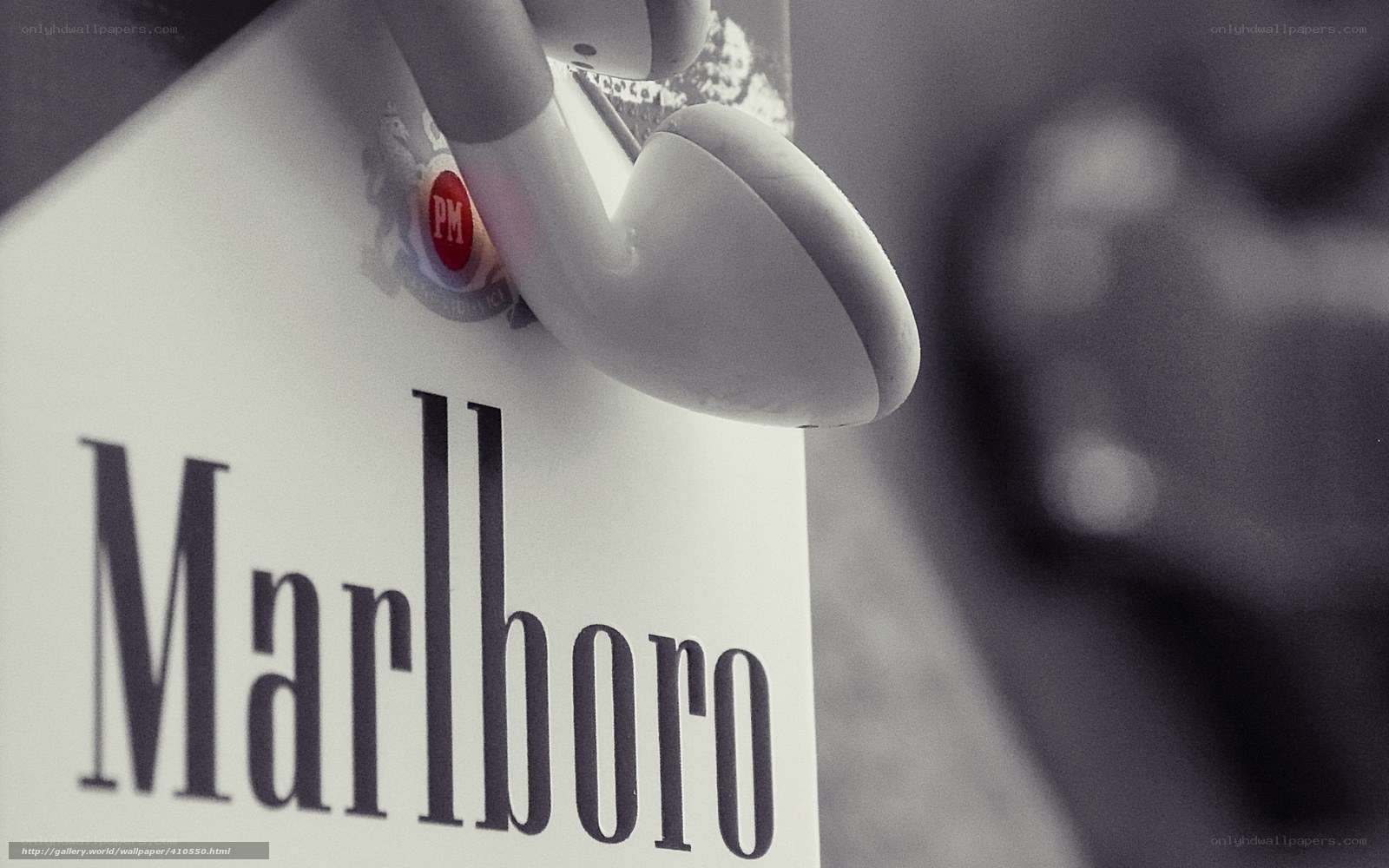 Marlboro cigarette pack close-up