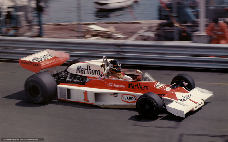 Marlboro Formula 1 car on track