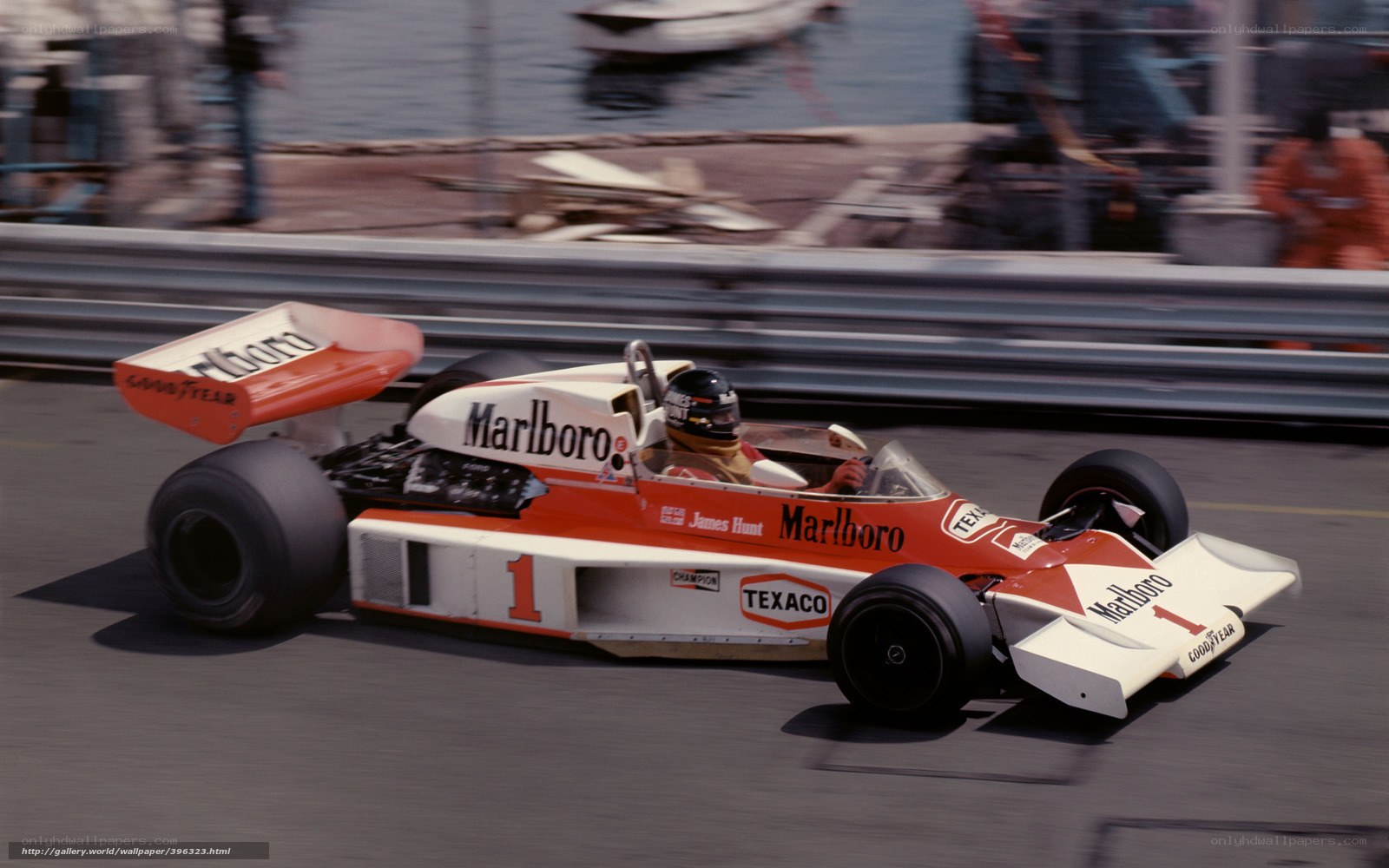 Marlboro Formula 1 car on track