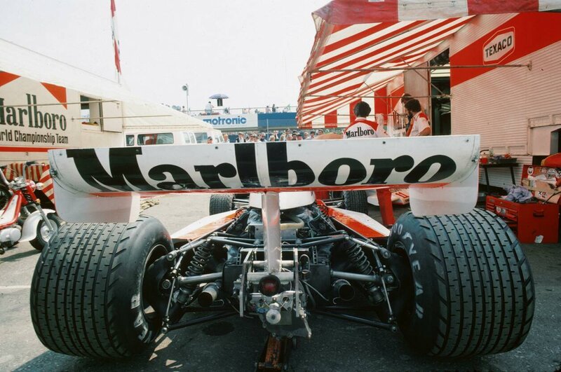 Marlboro Formula 1 car rear view