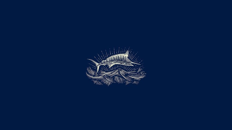 Marlin Fish Illustration